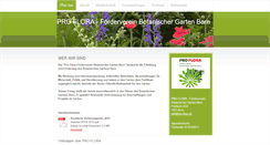 Desktop Screenshot of pro-flora.ch